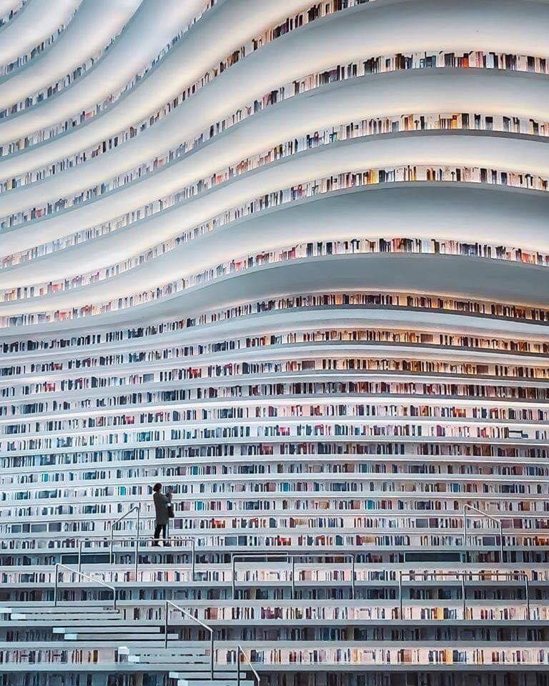 Biblioteca Tianjin (China) 📚📚